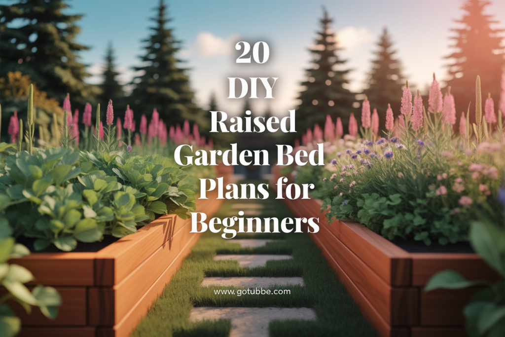 20 DIY Raised Garden Bed Plans for Beginners