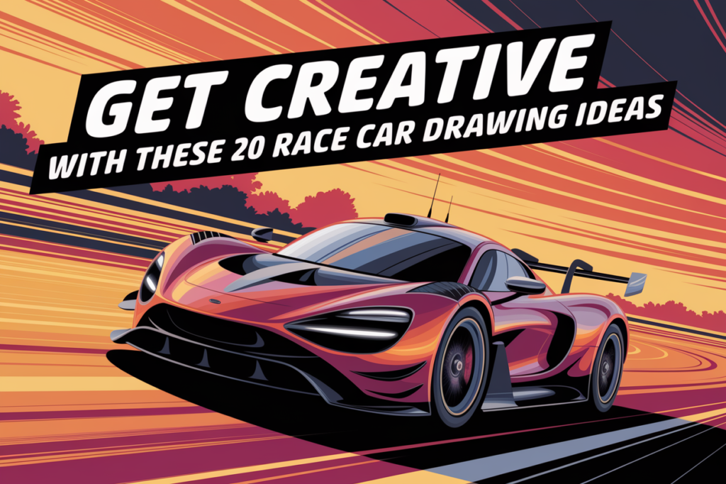 Get Creative with These 20 Easy Race Car Drawing Ideas
