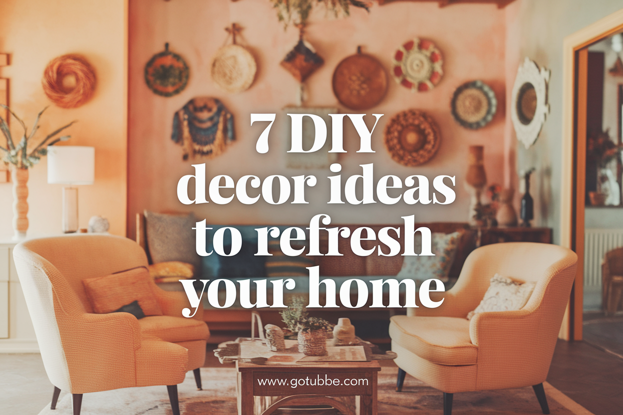 7 DIY Decor Ideas to Refresh Your Home