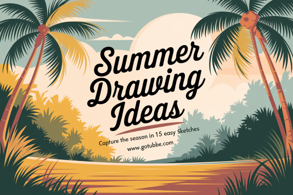 Summer Drawing Ideas: Capture the Season in 15 Easy Sketches