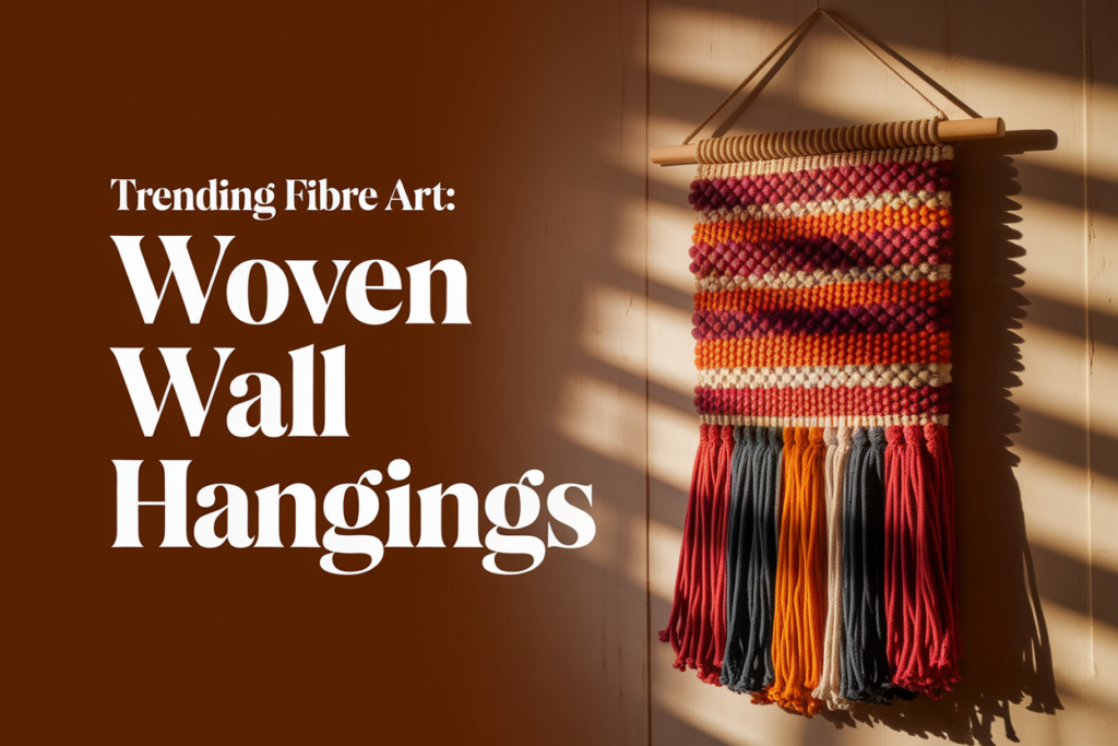 Trending Fibre Art: Woven Wall Hangings