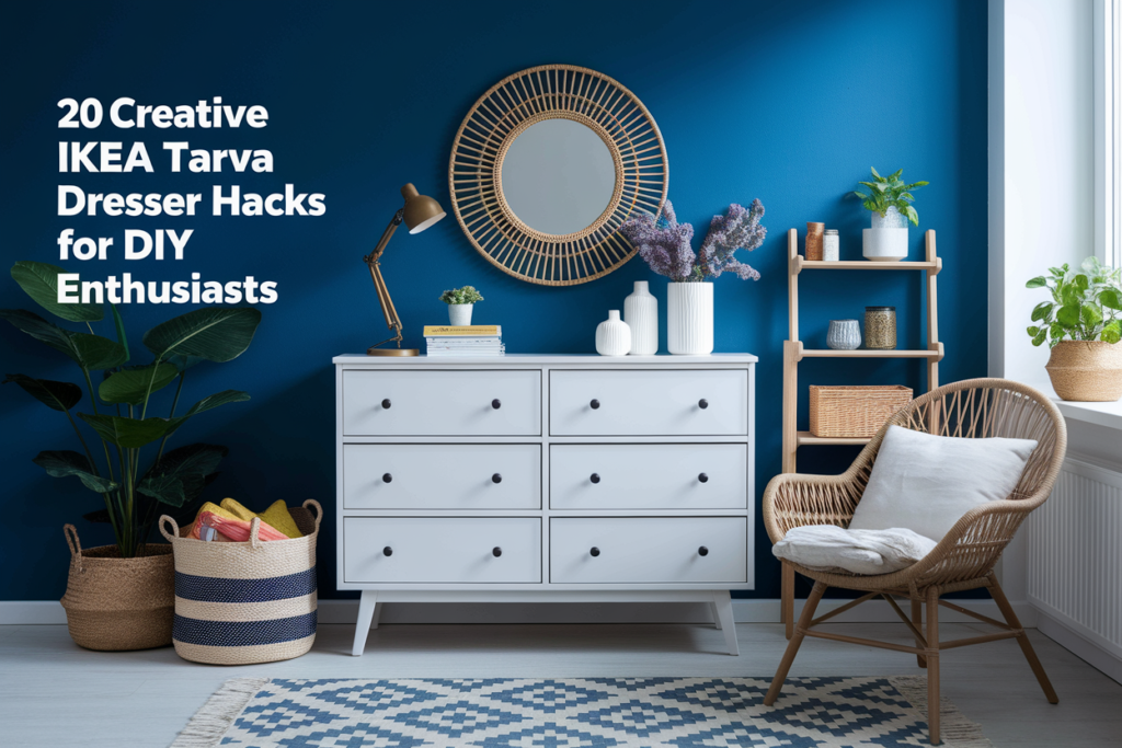 20 Creative Ikea Tarva Dresser Hacks for DIY Enthusiasts