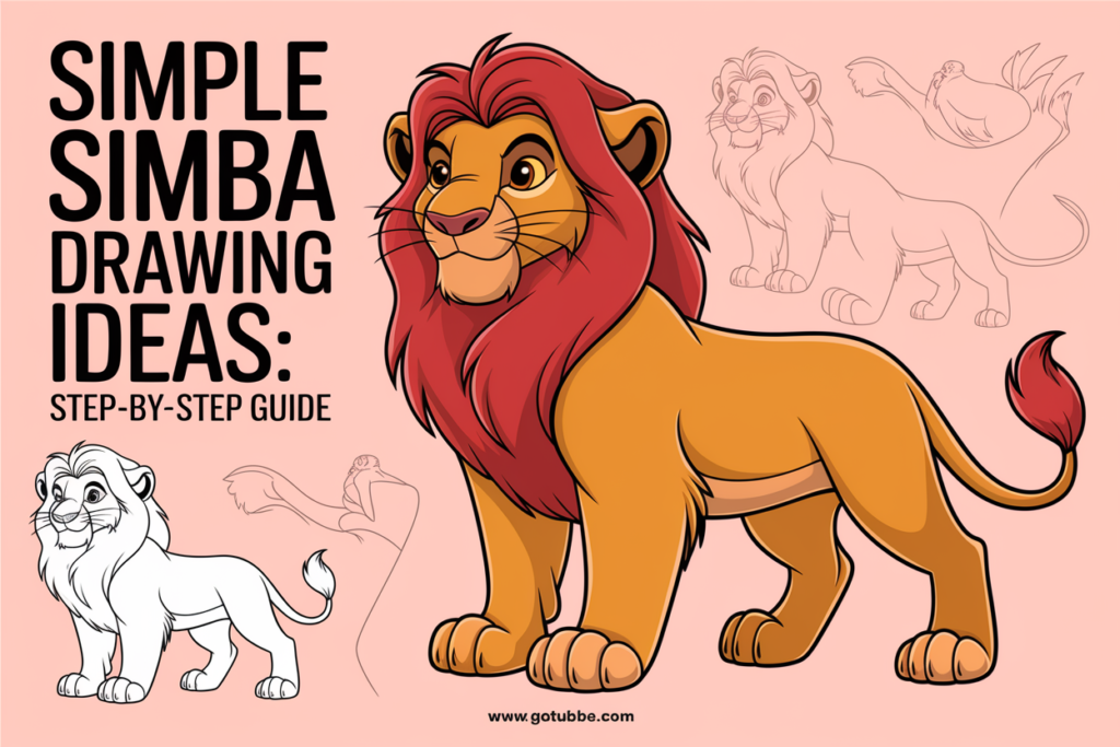 Simple Simba Drawing Ideas: Step-by-Step Guide