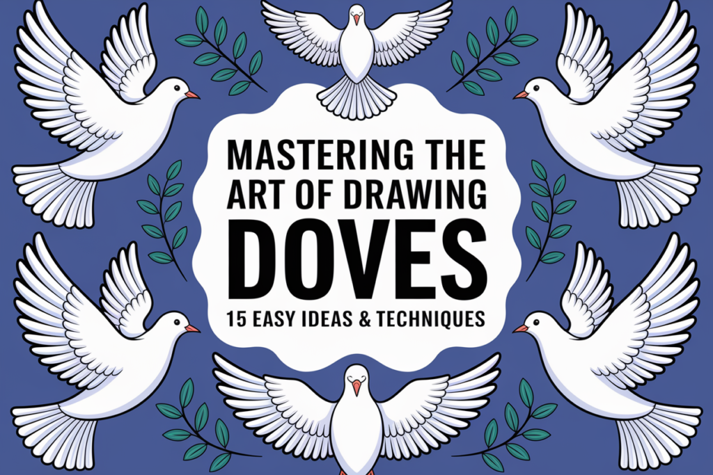Mastering the Art of Drawing Doves: 15 Easy Ideas & Techniques