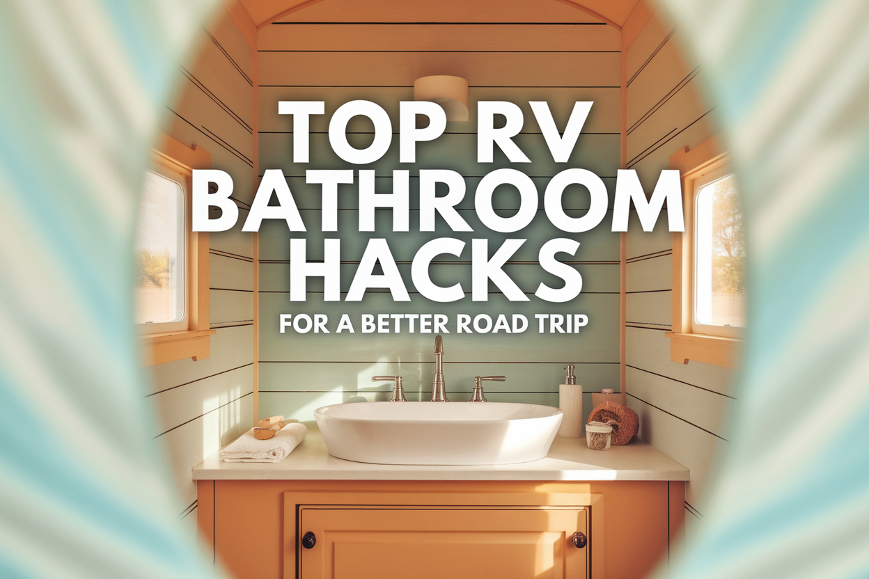 Top RV Bathroom Hacks for a Better Road Trip