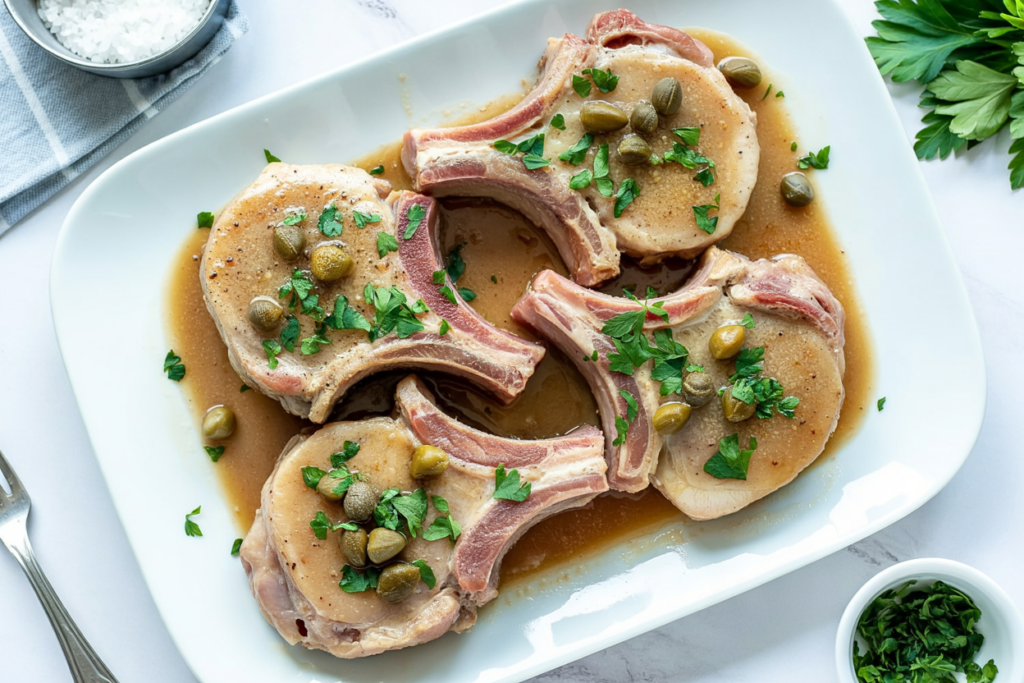 Lamb Chops in Caper Sauce – A Flavorful, Elegant Dinner Recipe