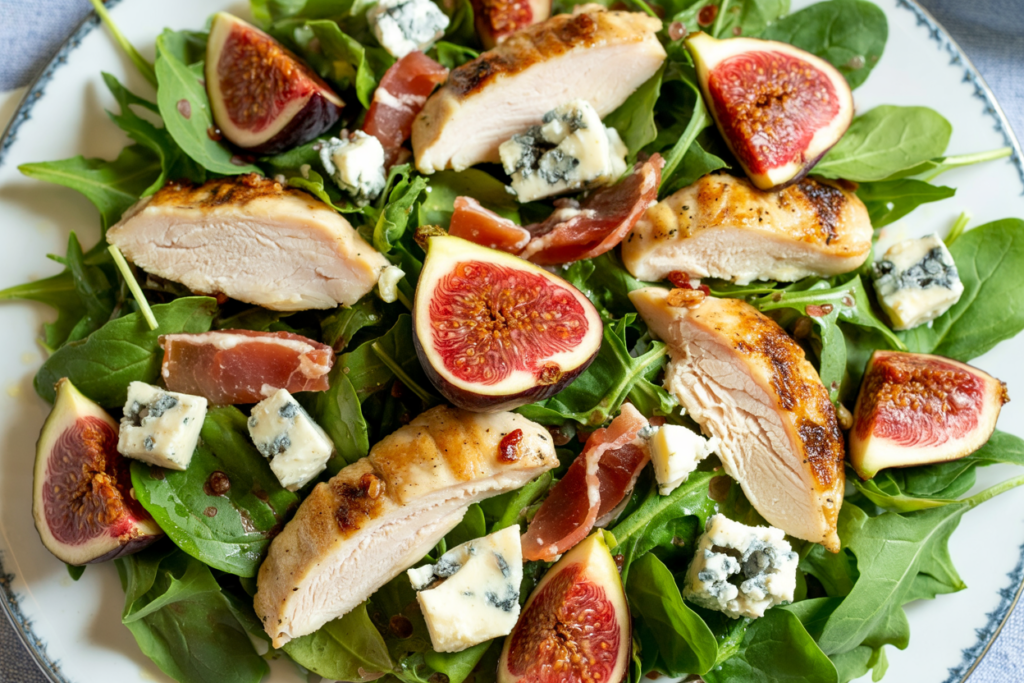 Elegant Chicken Paillard with Fresh Figs & Blue Cheese – A Fancy but Easy Weeknight Dinner