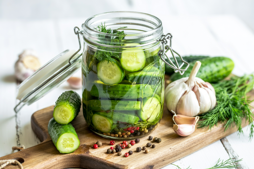 Easy Refrigerator Dill Pickles Recipe – Quick, Crunchy & Homemade!