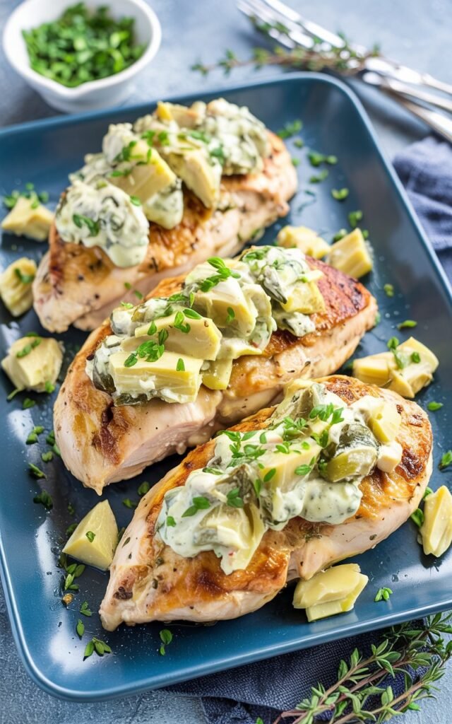 Stuffed Chicken with Artichokes and Goat Cheese – Easy, Elegant, and Totally Flavor-Packed