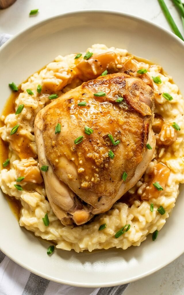 Slow Cooker Garlic Chicken – Fall-Off-the-Bone Comfort Food with Big Flavor