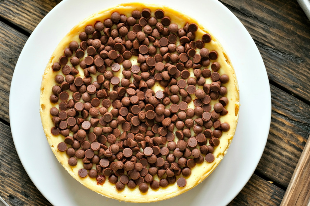 Chocolate Chip Cheesecake That’s Creamy, Dreamy & Totally Foolproof 🍫🍰