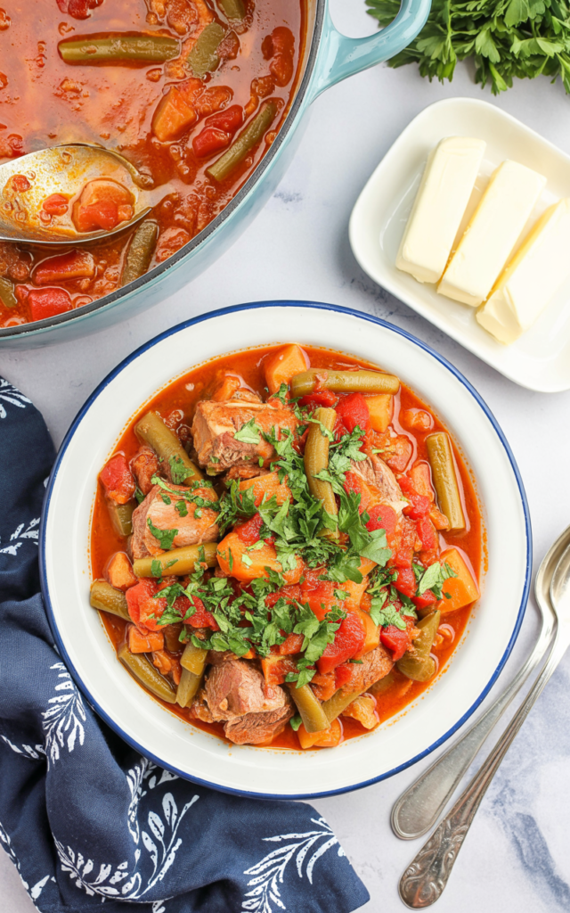 Savory Chicken Pumpkin Stew with Peanut Butter – Comfort Food with a Twist