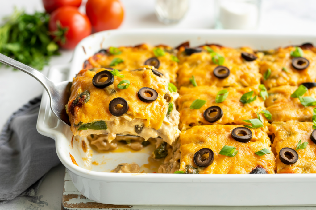 Chicken Enchilada Casserole – A Flavorful and Easy Recipe