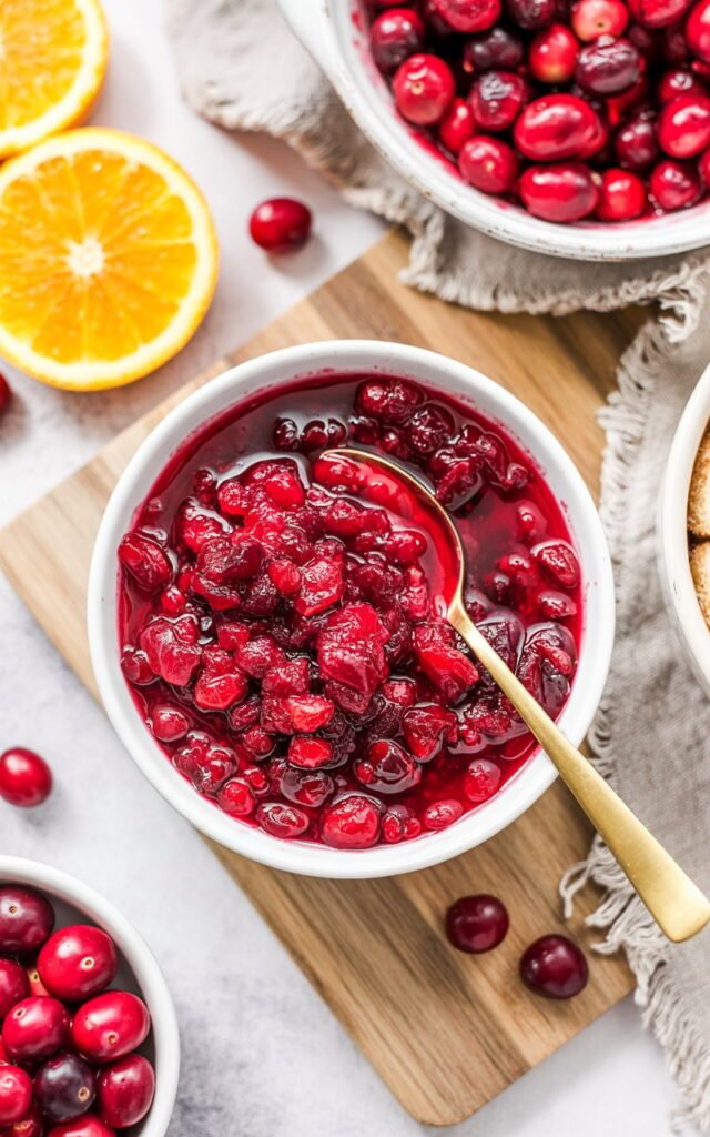 Easy Classic Cranberry Sauce – Fresh, Tangy & Perfect for the Holidays