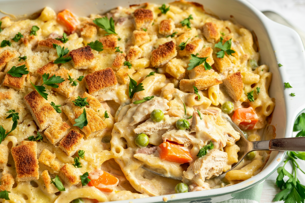 Creamy Chicken and Rice Casserole – Comfort Food for the Whole Family