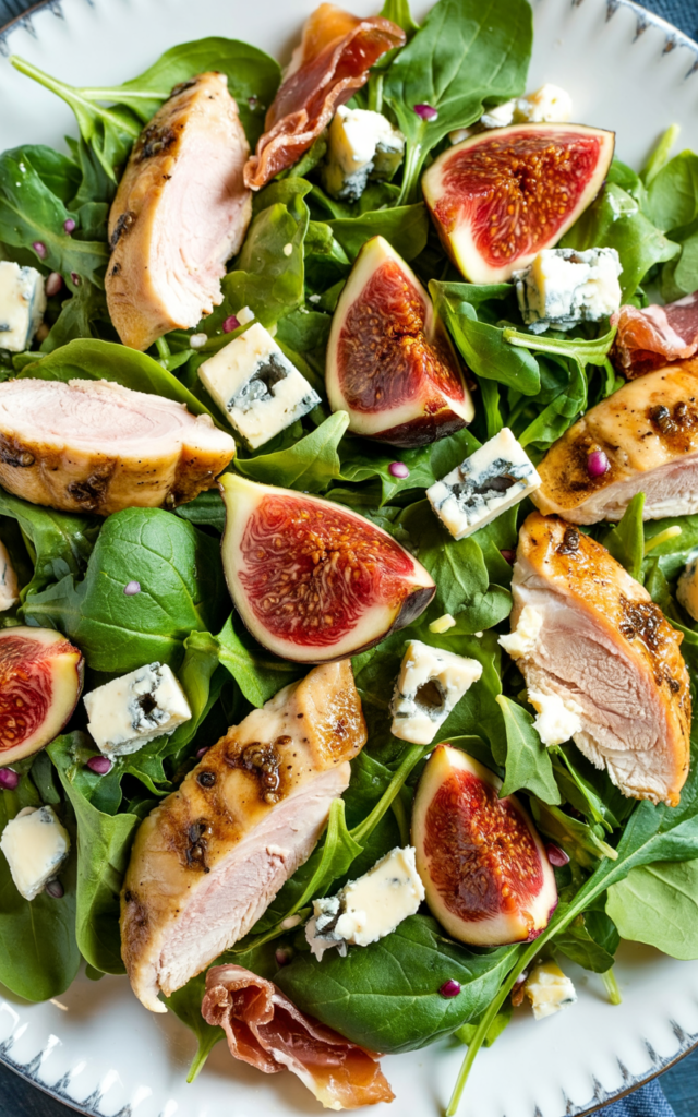 Elegant Chicken Paillard with Fresh Figs & Blue Cheese – A Fancy but Easy Weeknight Dinner