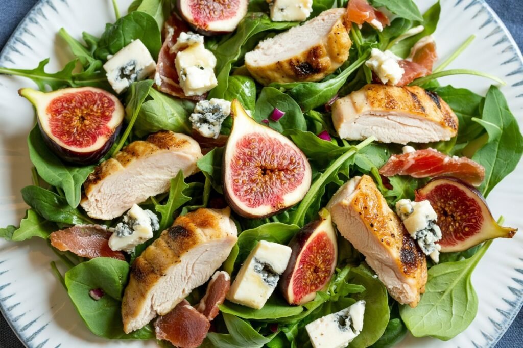 Elegant Chicken Paillard with Fresh Figs & Blue Cheese – A Fancy but Easy Weeknight Dinner