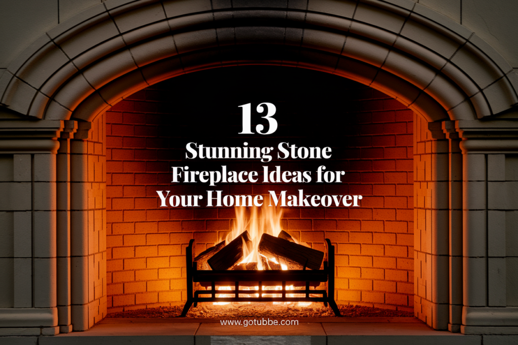 13 Stunning Stone Fireplace Ideas for Your Home Makeover