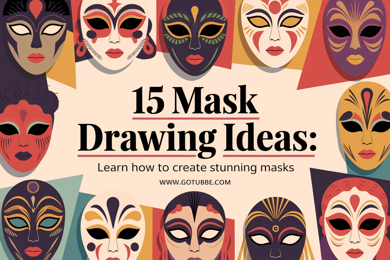 15 Mask Drawing Ideas: Learn How to Create Stunning Masks