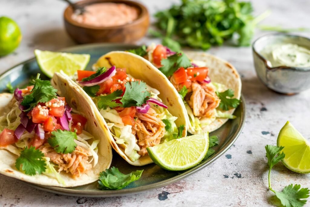 Quick & Easy Fish Tacos Recipe (with Tilapia!) - Weeknight Dinner Ready in 20 Minutes