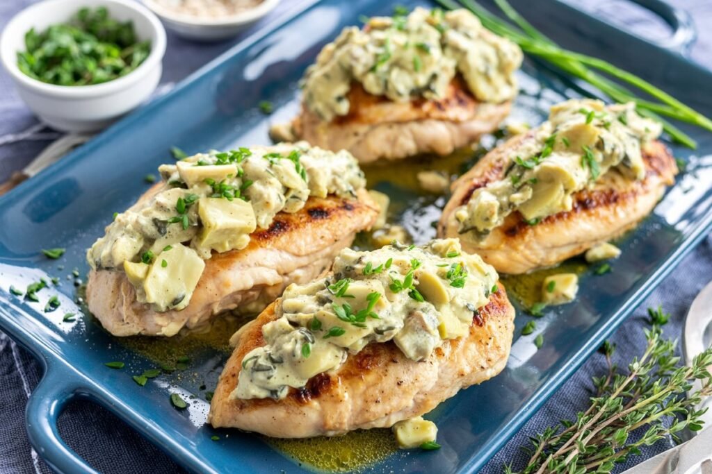 Stuffed Chicken with Artichokes and Goat Cheese – Easy, Elegant, and Totally Flavor-Packed