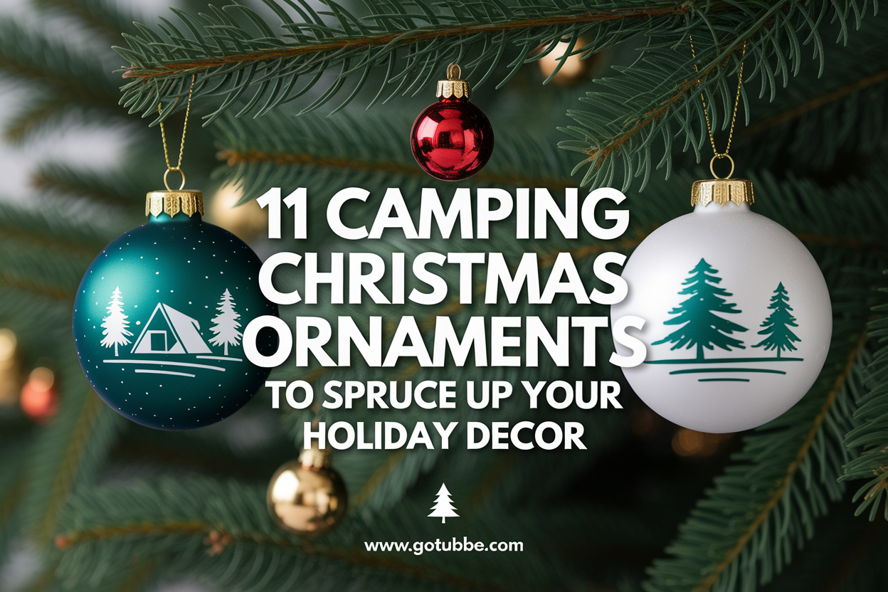 11 Camping Christmas Ornaments to Spruce Up Your Holiday Decor