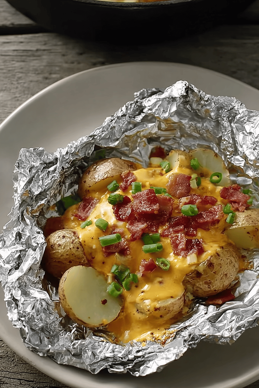 Bacon Ranch Jalapeño Potato Foil Packs