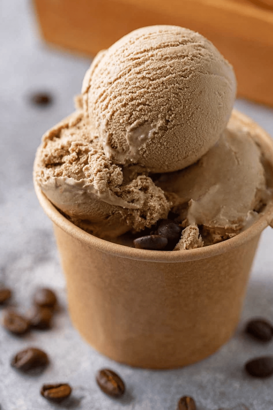 Bold Espresso Coffee Ice Cream for Lovers
