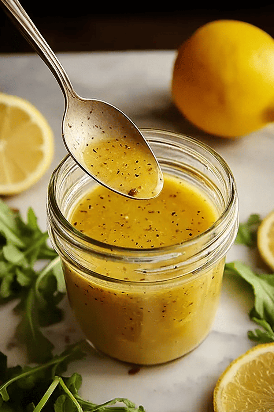 Bright Honey Lemon Herb Vinaigrette