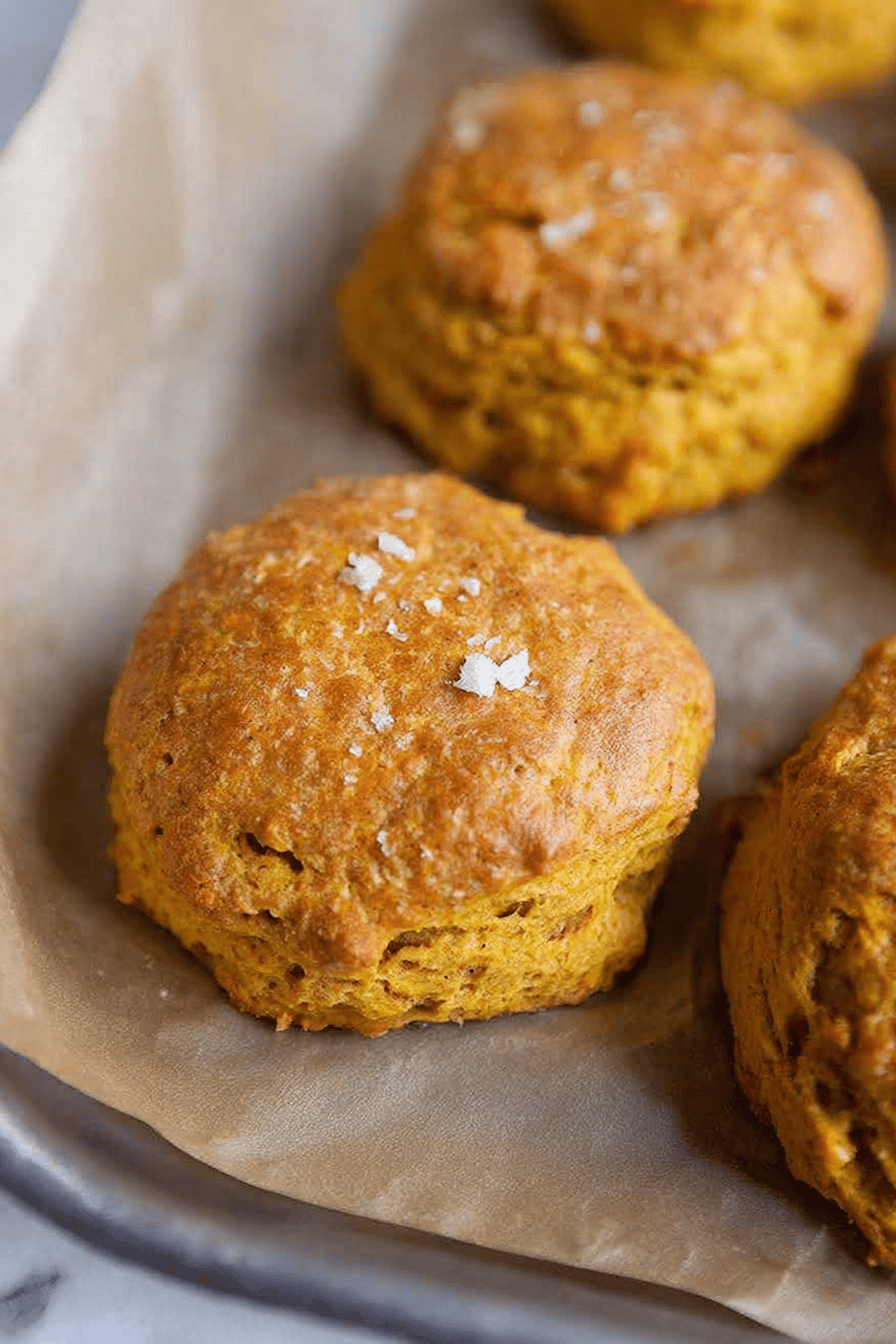 Buttery Pumpkin Biscuits for Two
