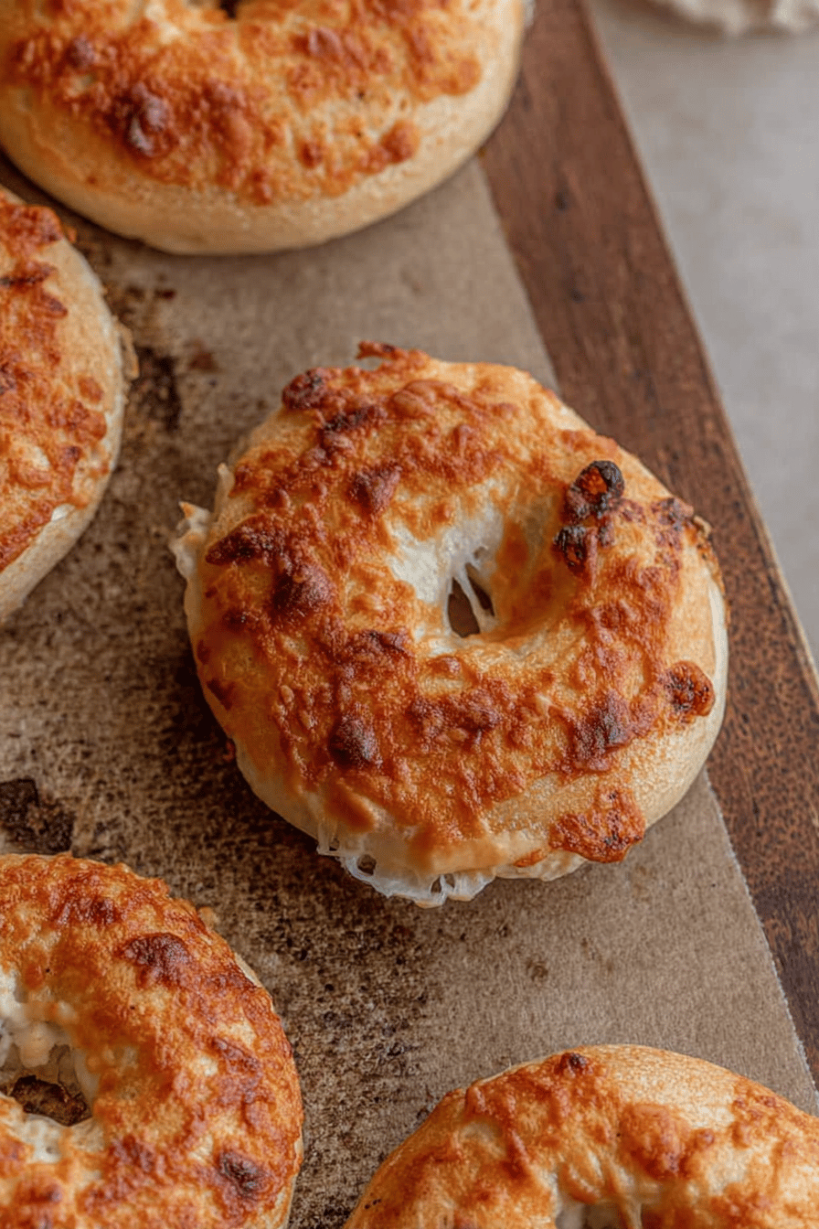 Cheesy Jalapeño Sourdough Bagels Recipe