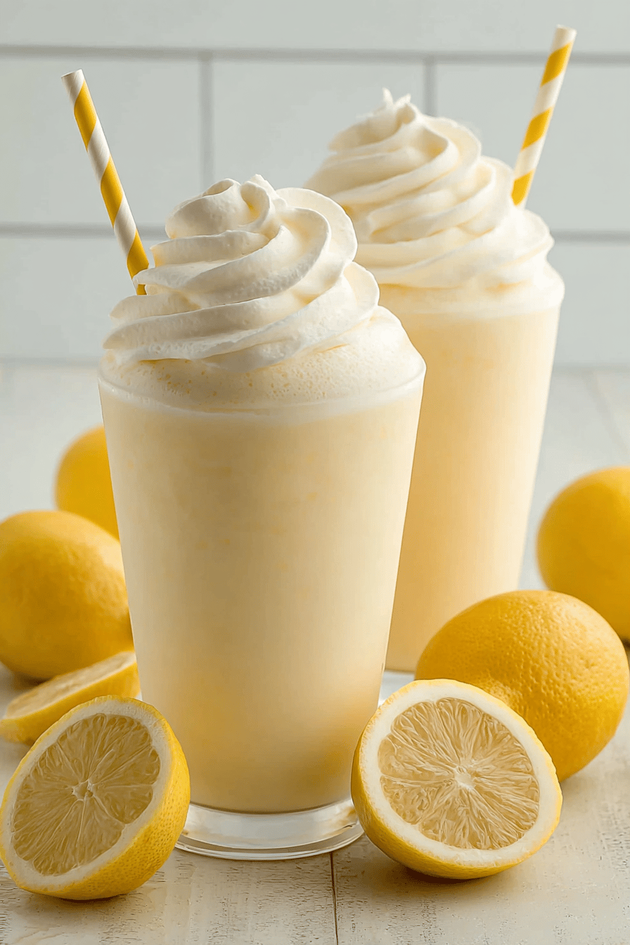 Copycat Chick-fil-A Frosted Lemonade Summer Treat