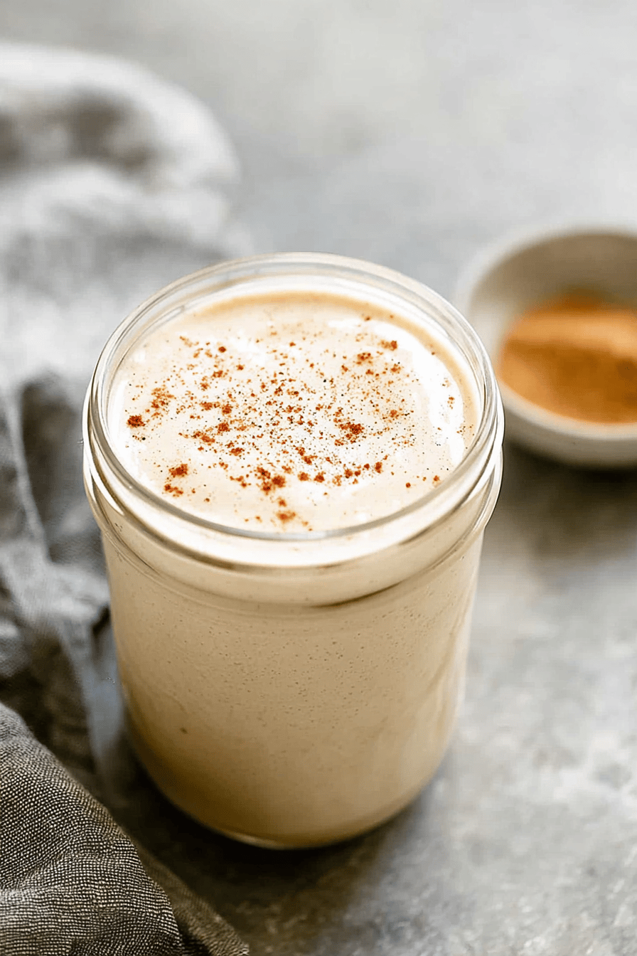 Creamy 5-Minute Vanilla Protein Shake
