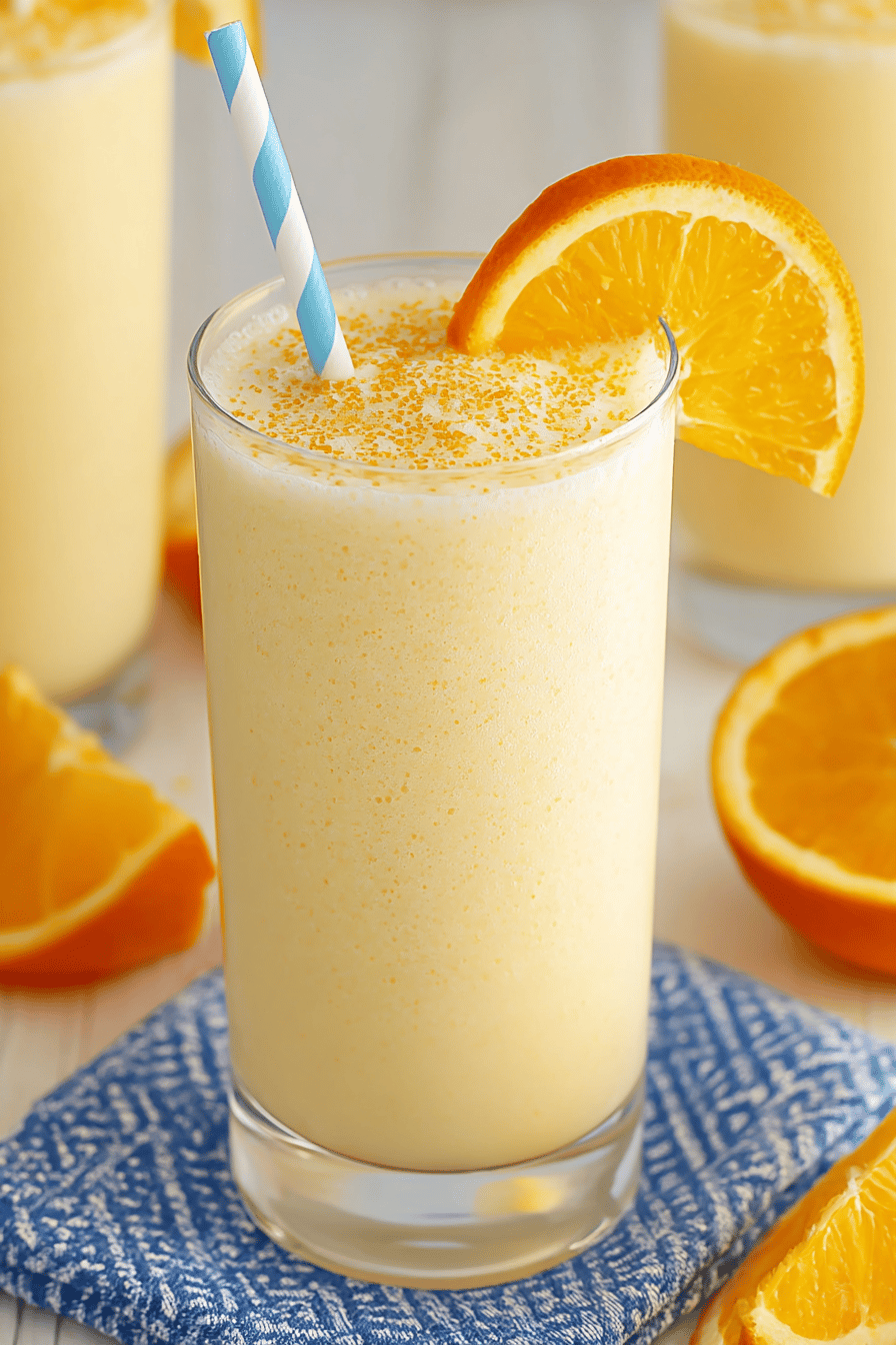 Creamy Citrus Orange Julius Summer Delight