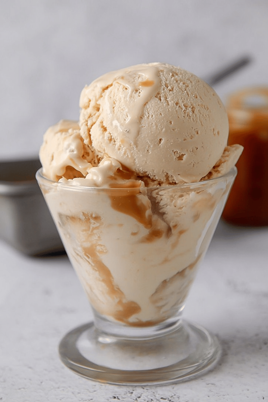 Creamy Homemade Dulce de Leche Ice Cream Delight
