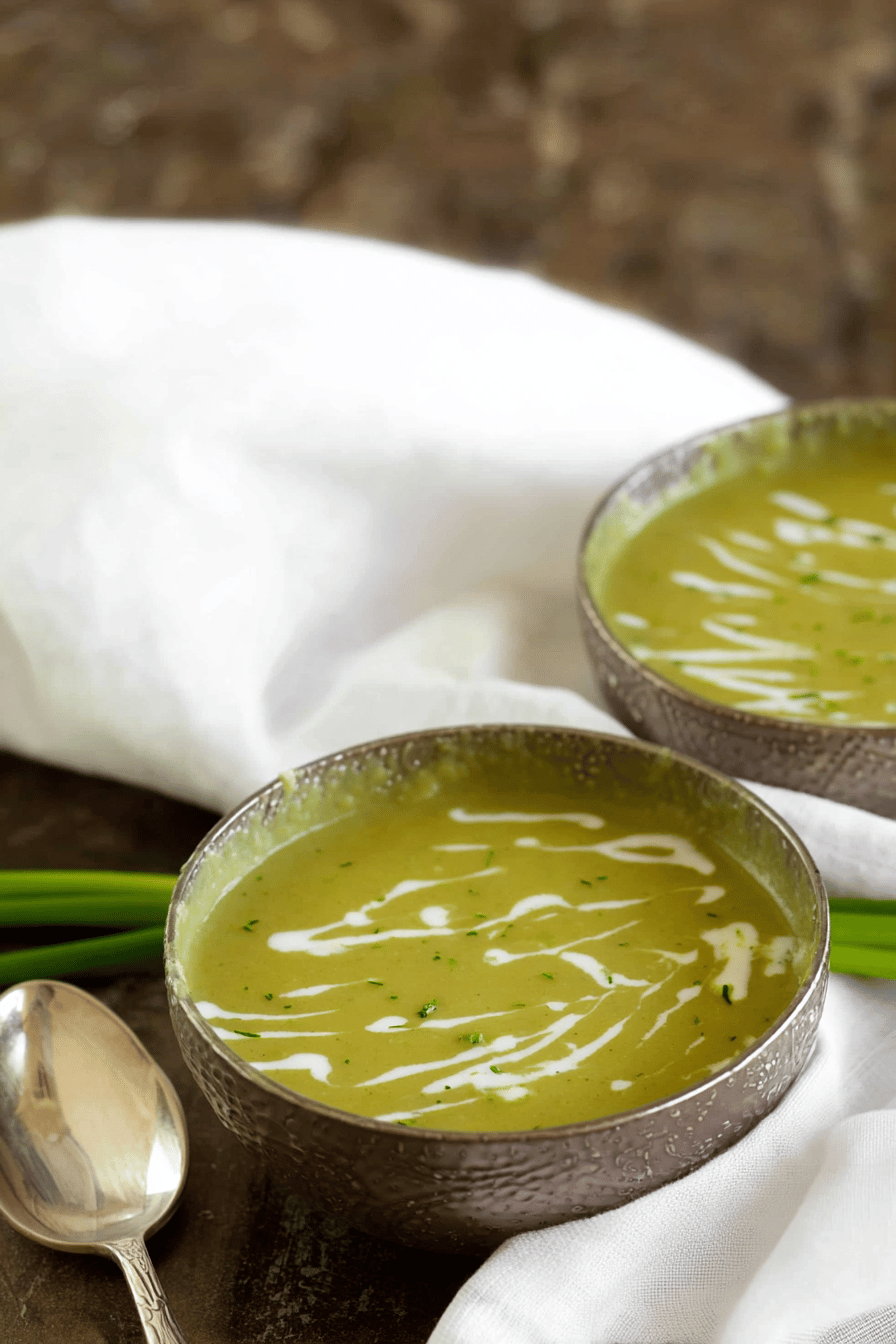 Creamy Mexican Zucchini Soup with Protein