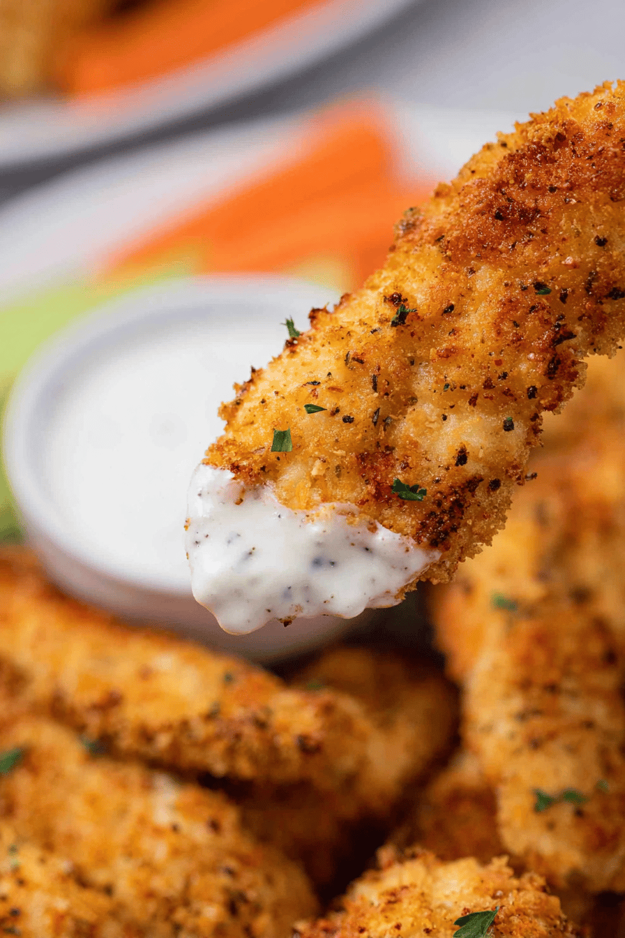 Crispy Healthy Air Fryer Chicken Tenders