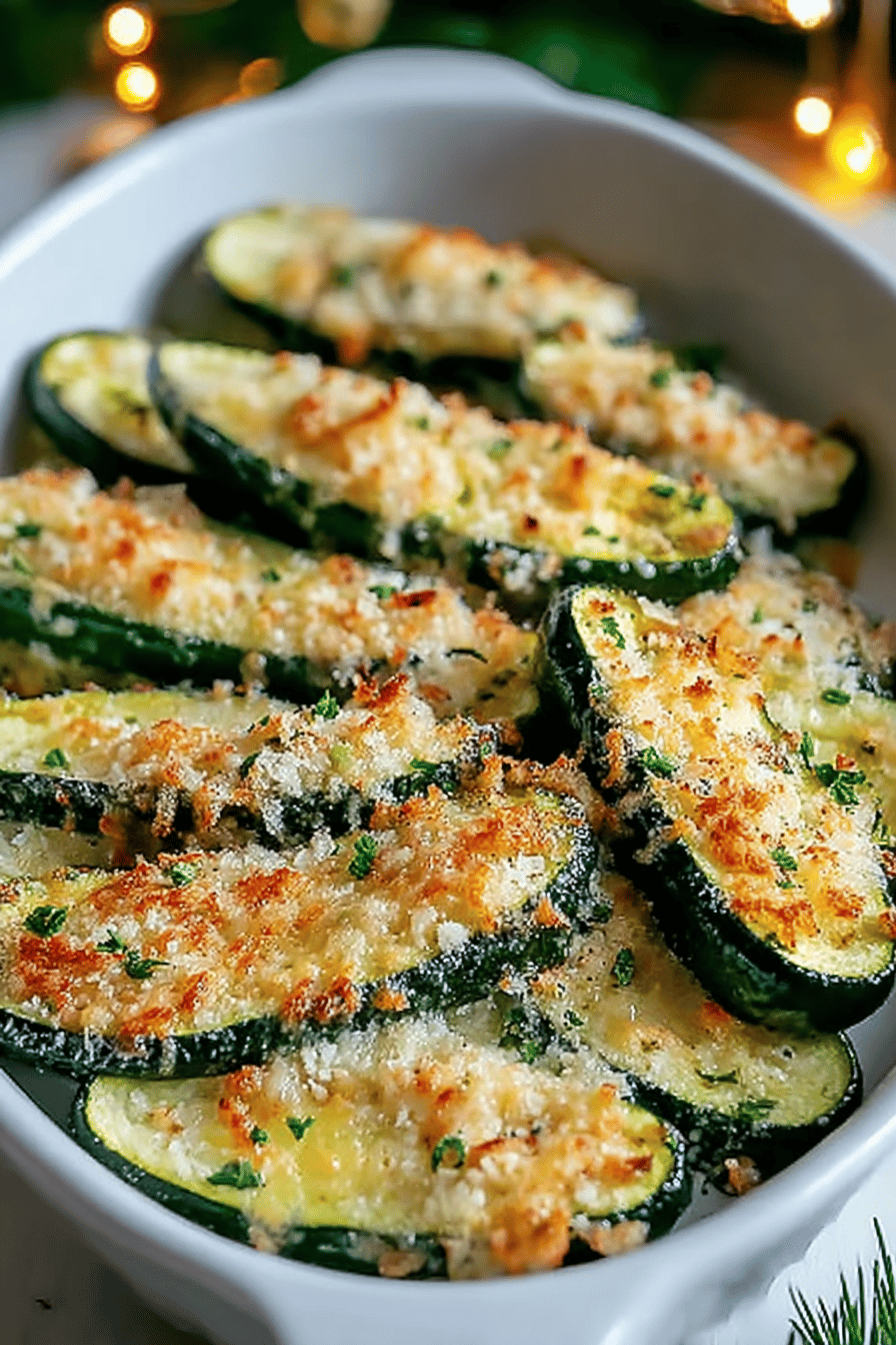 Crispy Parmesan Garlic Baked Zucchini Sticks
