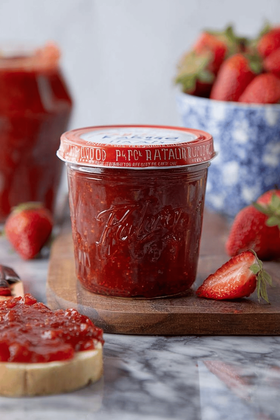 Easy Homemade Strawberry Rhubarb Jam Without Pectin