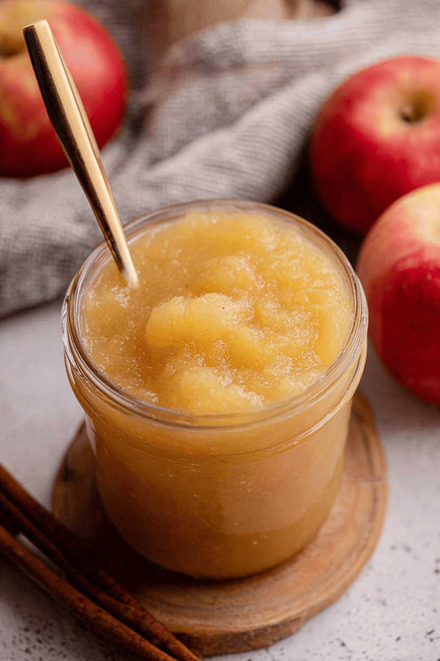 Easy Instant Pot Applesauce Without Sugar