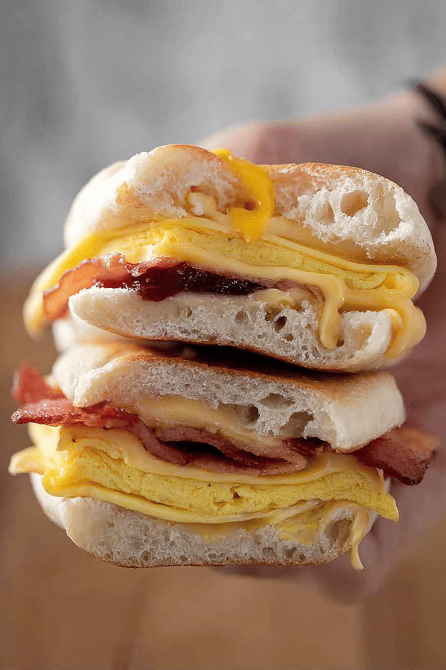 Easy Starbucks Bacon Gouda Copycat Sandwich