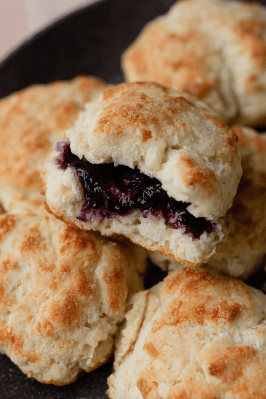 Fluffy Sourdough Discard Biscuits for Breakfast