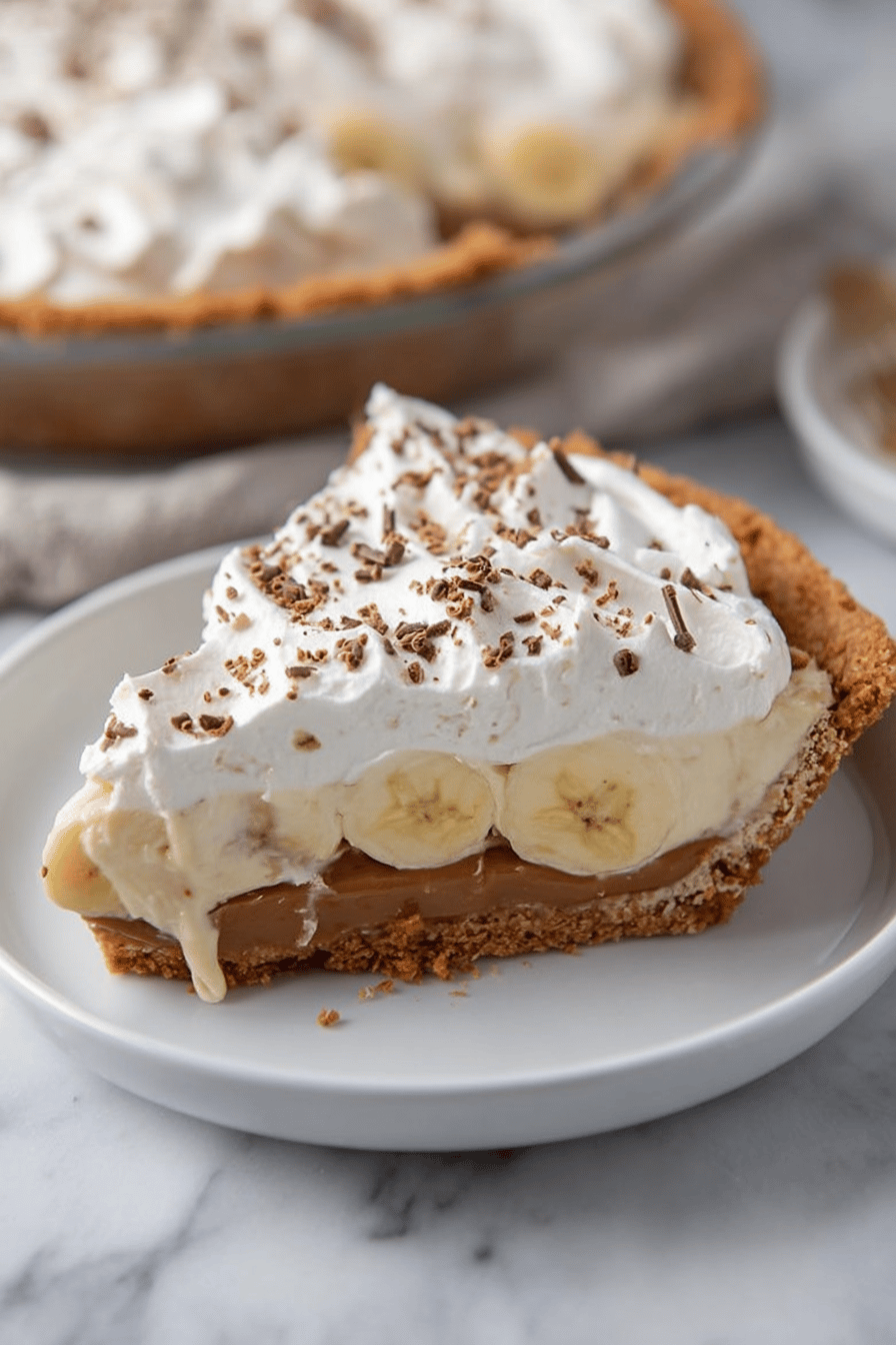 No-Bake Biscoff Banoffee Pie Delight