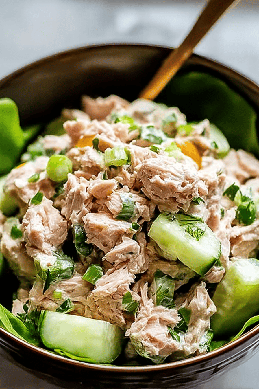 Quick & Healthy Classic Tuna Salad Recipe