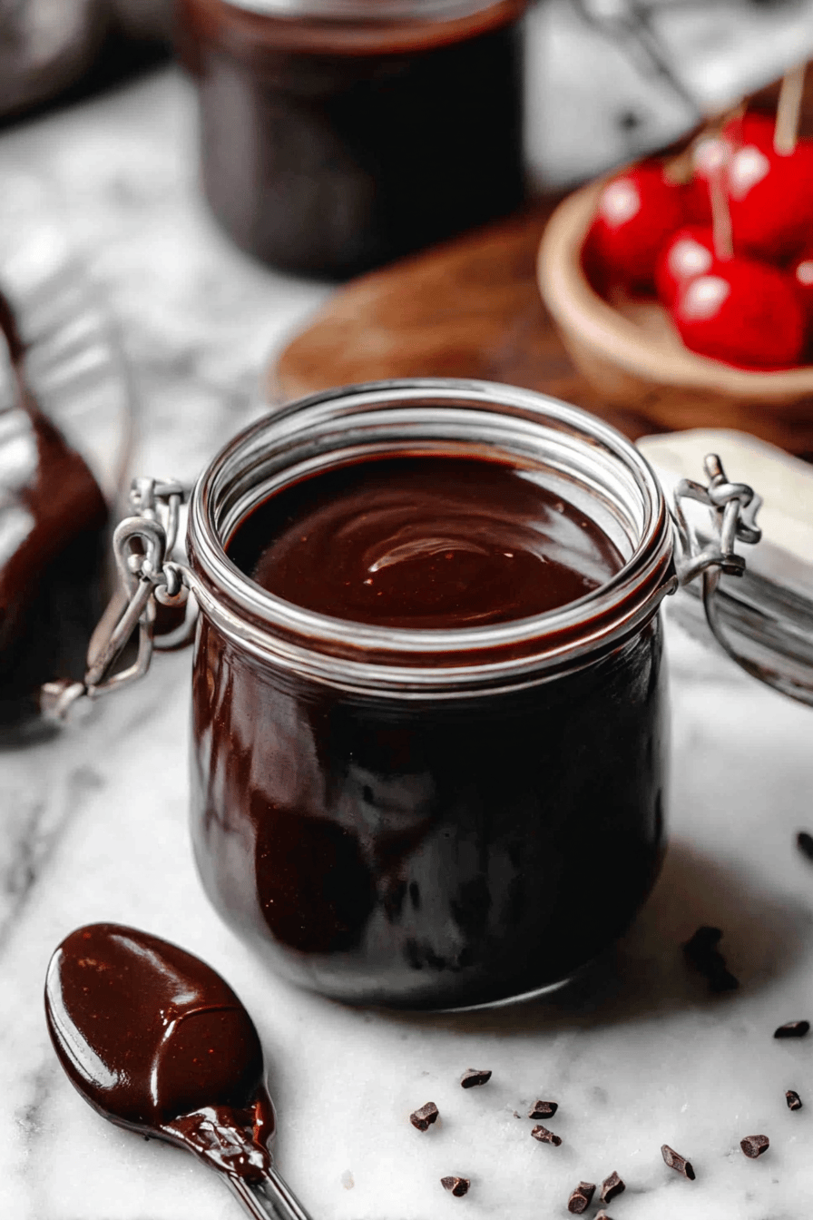 Quick Homemade Hot Fudge Sauce Recipe