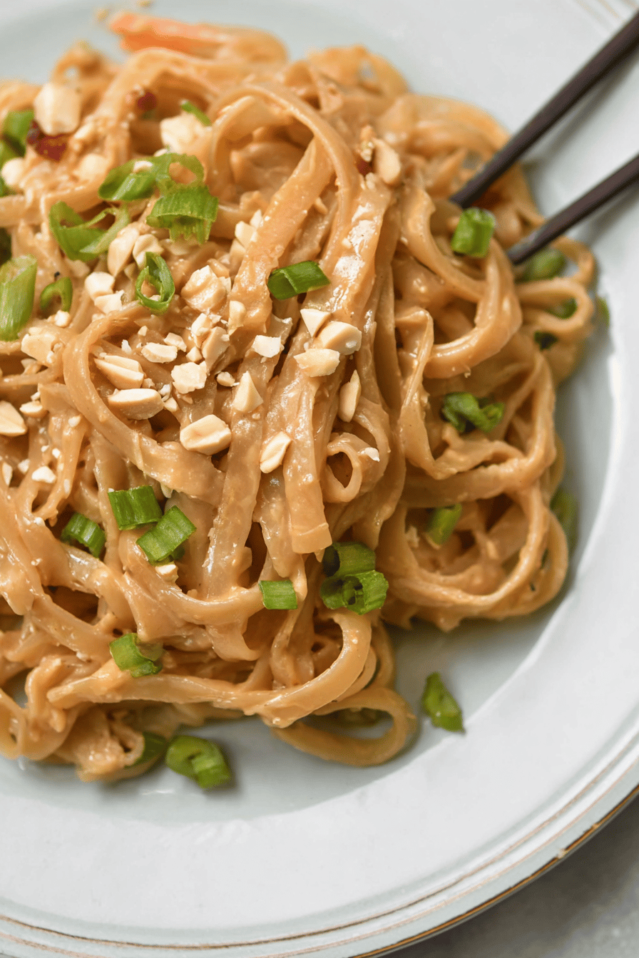 Quick Thai Peanut Noodles for Busy Nights