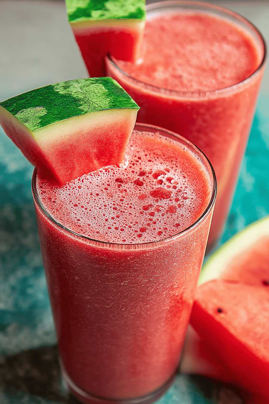 Refreshing Summer Watermelon Smoothie Delight