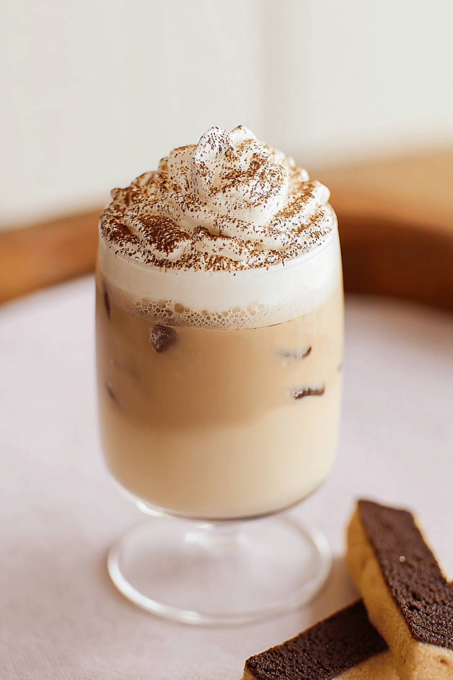 Tiramisu Iced Coffee Delight