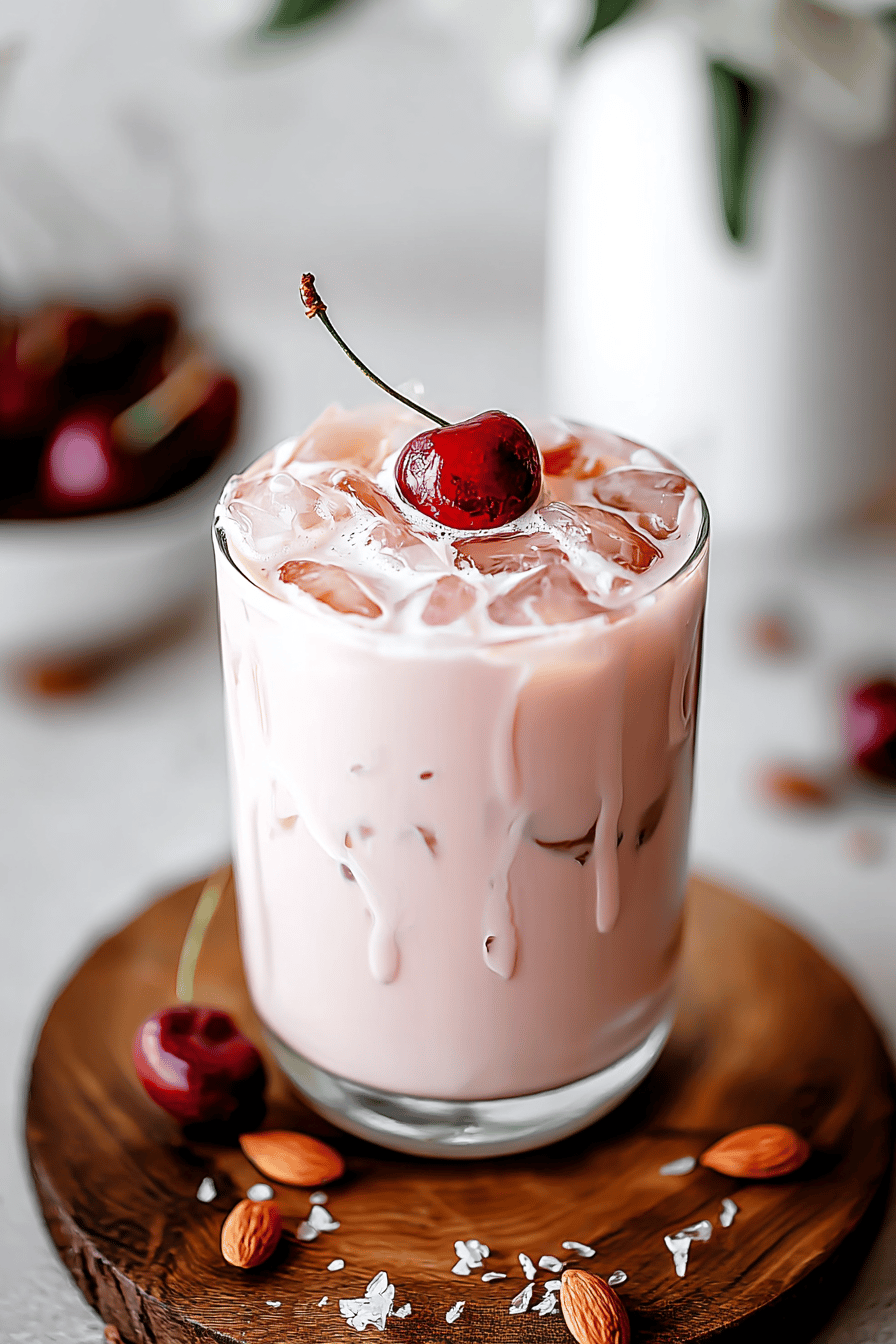 Bold Spiced Iced Cherry Chai Summer Cooler