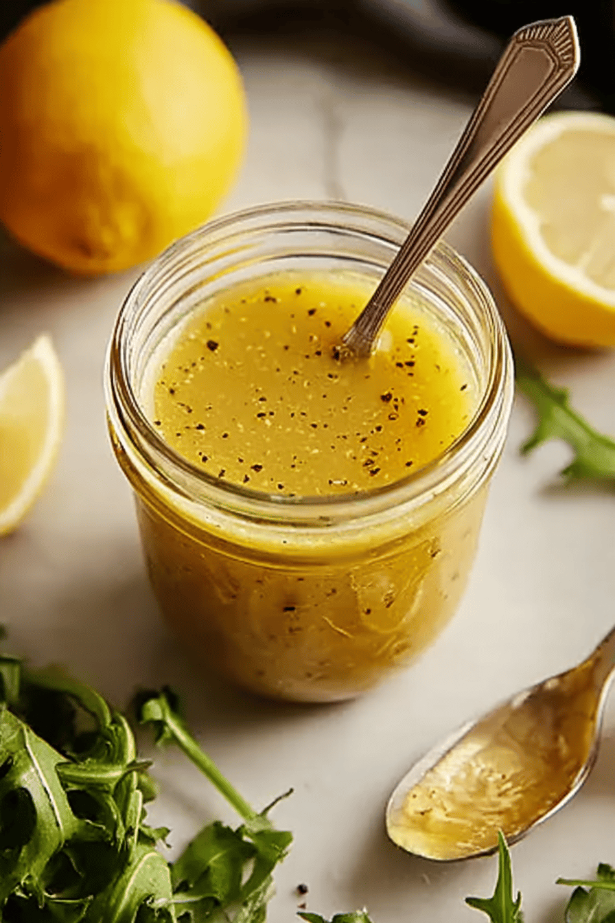 Bright Honey Lemon Herb Vinaigrette